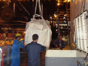 Delivery at the Port of Itajai